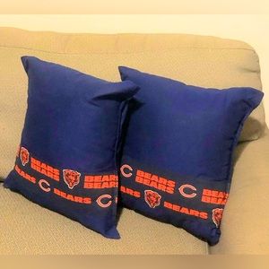 Chicago Bears fluffy pillows